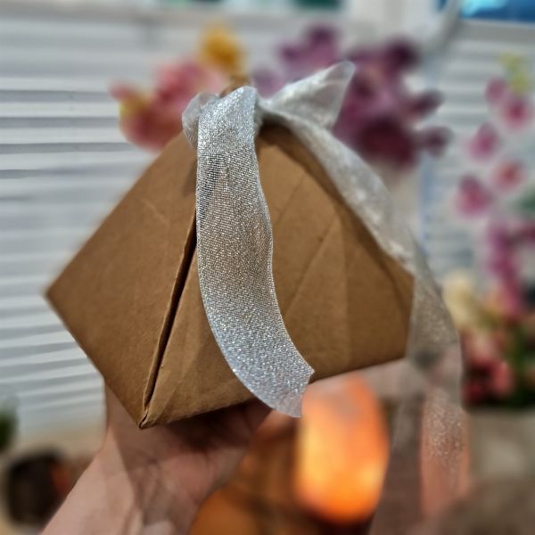 Eco style pyramid box